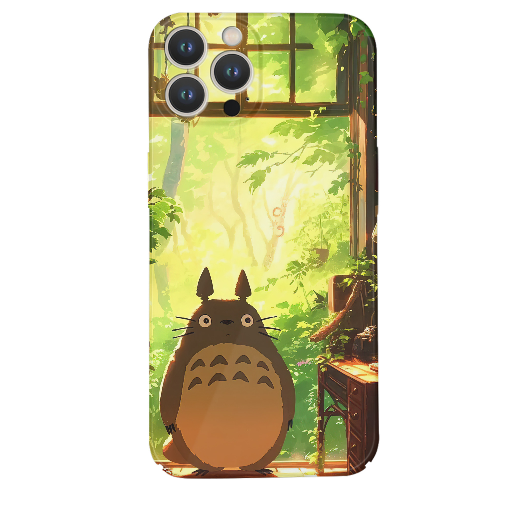 （画像用） となりのトトロ 草壁メイ 草壁サツキ My Neighbor Totoro Satsuki Kusakabe Mei Kusakabe 【iPhone 14シリーズ対応】ハードケース